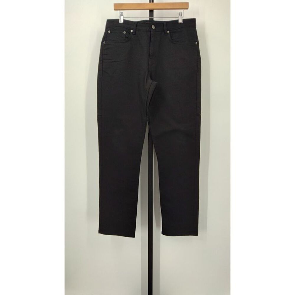 Quince Black Slim-Straight Men's Jeans